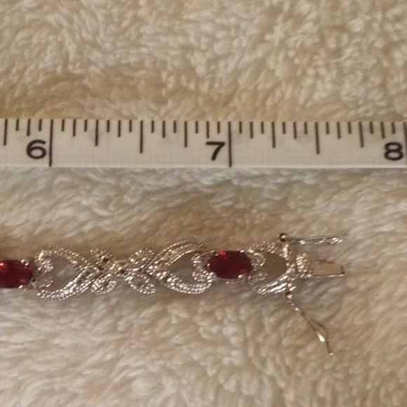 BRACELET XS & OS ABSOLUTELY GORGEOUS 7 INCH BRACELET! NEW IN BOX! - Picture 3 of 9